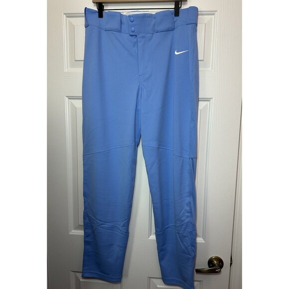 Size L Nike Engineered Vapor Select Baseball Pants BQ5488-448 UNC Blue Mens NEW - Picture 1 of 3